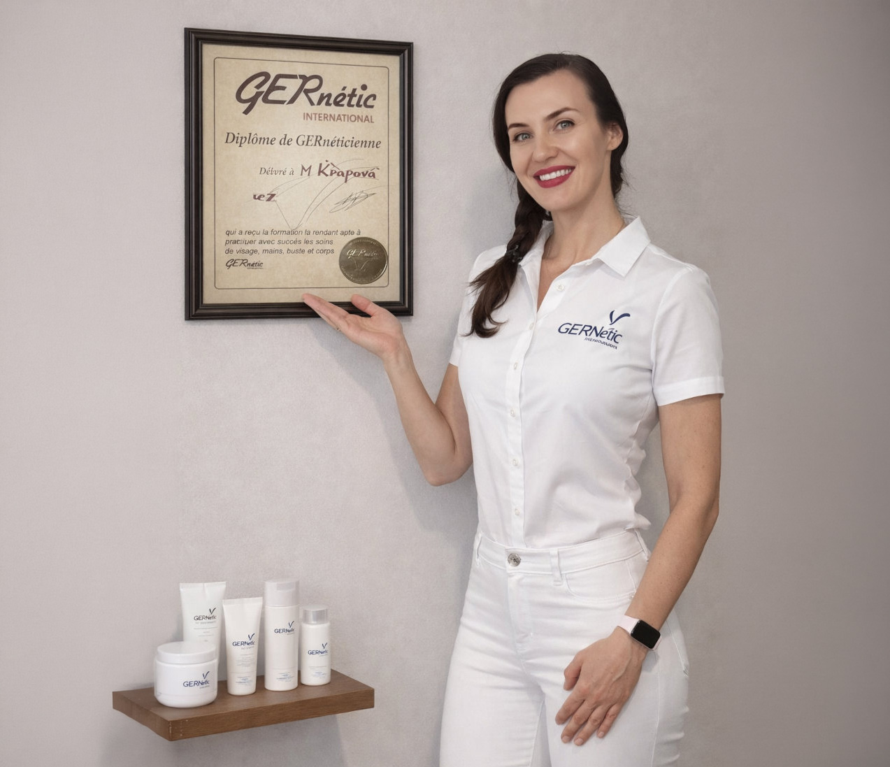 Kosmetička Lucie - Certifikace GERnétic